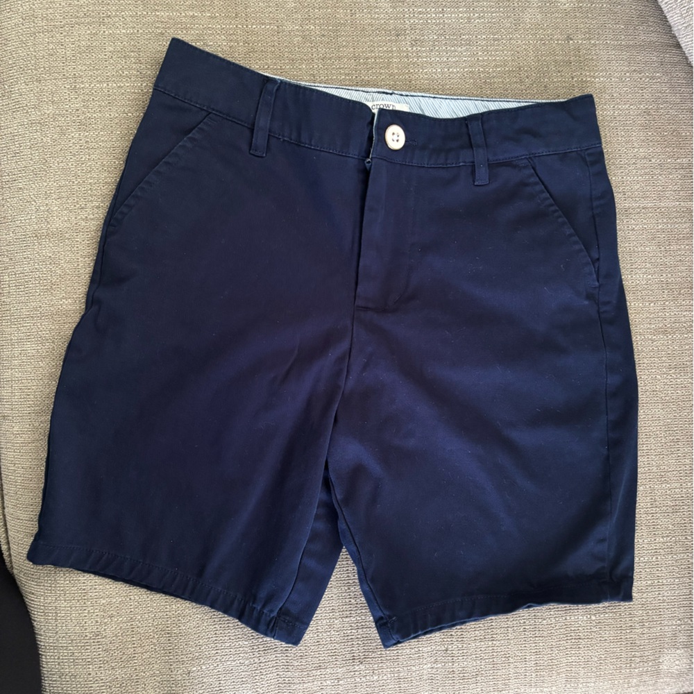 Crown & Ivy Dark Blue Girls Bermudas